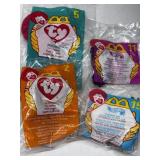 4 VTG McDonaldï¿½s Happy Meal Toys