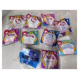 10 VTG McDonaldï¿½s Happy Meal Toys