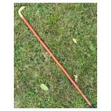 Vintage Wood Cane w Brass Duck Handle