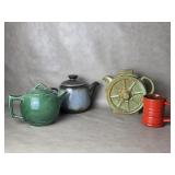 Frankoma & McCoy Pottery Teapots +