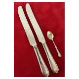 Sterling Silver Flatware Baby Spoon & 2 Windmere