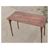 Vintage Oak Folding Table