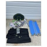 INDOOR BASKETBALL ARCADE STYLE GOAL W/ NETTING &