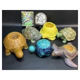 Turtle Candles, Nightlights , Planter & Votive