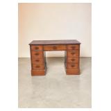 Vintage Mahogany Student Desk