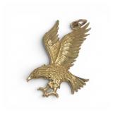 14k Gold Eagle Pendant 1.6g