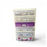 Large Lot of Cardstock Craft Paper ++ w/ Plastic