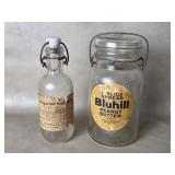 Vintage Bluhill Peanut Butter Martin Bros Co