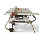 Ridgid Table Saw on Folding Stand Tested.
