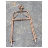 Antique Hay Fork / Lift