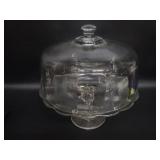 Clear Domed Cake Server