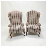 2 Wing Back Accent Chairs, Very Clean
