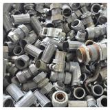 TOTE OF INDUSTRIAL ELECTRIC CONDUIT FITTINGS