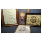 Framed Needlework Art