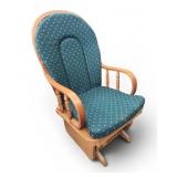 Vtg Glider Rocking Chair