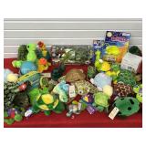 Large Lot of Turtle Plush & Toys, New & Vintage