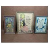 Antique Framed Poems To Mother