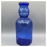 BROOKFIELD BABY COBALT BLUE 9.5" TALL MILK BOTTLE