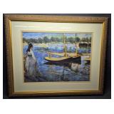 The Banks Of The Seine At Argenteuil by ï¿½douard