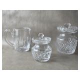 Waterford Crystal Honey Jar & Lid