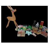 Box Lot , New & Vintage Christmas Decor