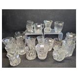 Antique Cut Glass & Crystal Toothpick Holders