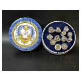 Brighton Push Pin Set of 12 in Tin