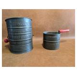 Vintage 2 Cup Sifter & Bromwell