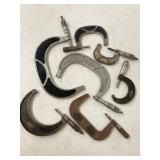7 MICROMETER CALIPERS OF DIFFERENT SIZES & MAKES