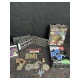 DARTS, POKER CHIPS, CAMEL PLAYING CARDS & MORE