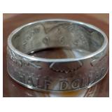 1964 Half Dollar Ring