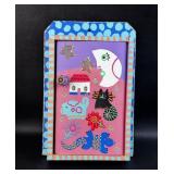 Signed/ Hand Painted Box From Costa Rica w/