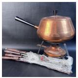 Spring Culinox Copper Fondue Pot w/ Picks