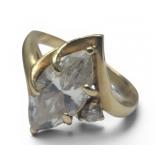 10k Gold & CZ Ring 4.2g