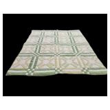 Vtg Friendship Quilt Hand Quilted