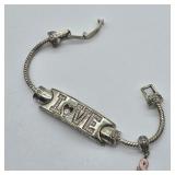 BRIGHTON "LOVE IS ALL YOU NEED" BRACELET