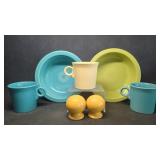 Fiesta Fiestaware Mugs, Bowls , Salt & Pepper