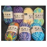 New Multicolor Yarn Lot