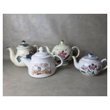 Collection of Vtg. Teapots McCoy , Buckeye ++