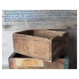Rustic Wood Crates & Sign Barn Farmhouse Decor