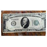 1928 Ten Dollar Federal Reserve Note