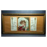 Antique 1905 Victorian Calendar "THE YOUTH