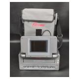 Vtg Rampage By Audiovox Portable TV VHS Player