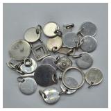 79.5G of STERLING SILVER PENDANTS CHARMS