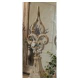 40" Architectural Finial Style Statue in Pale