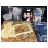 DVDï¿½s w/ Art & Crystal Frame