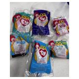 6 VTG McDonaldï¿½s Happy Meals Toys