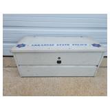 Metal Tool Chest W Arkansas State Police Decals