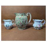 Vintage Cream Pitchers, German & Japanese Makers