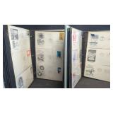Stamp Collection, Vintage Commemorative First Day